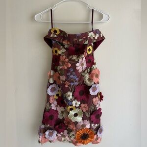 Floral Embroidered Dress